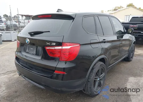 2014 BMW X3 xDrive28I из США, поврежденный, VIN 5UXWX9C56E0D37122